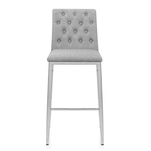 fabric breakfast backrest bar stool