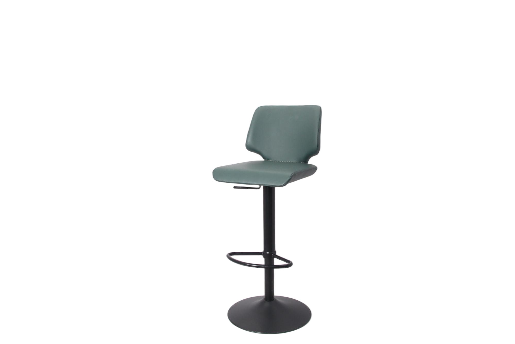 adjustable black coating bar stools